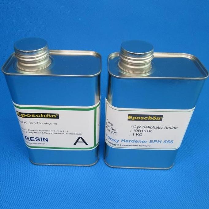 Epoxy Resin and Hardener Clear bening qty 1 set (@ 20 Kg)