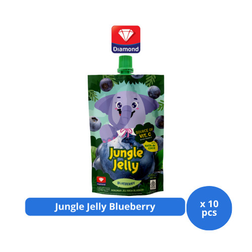 

Jungle Jelly Blueberry 100ml x 10 pcs