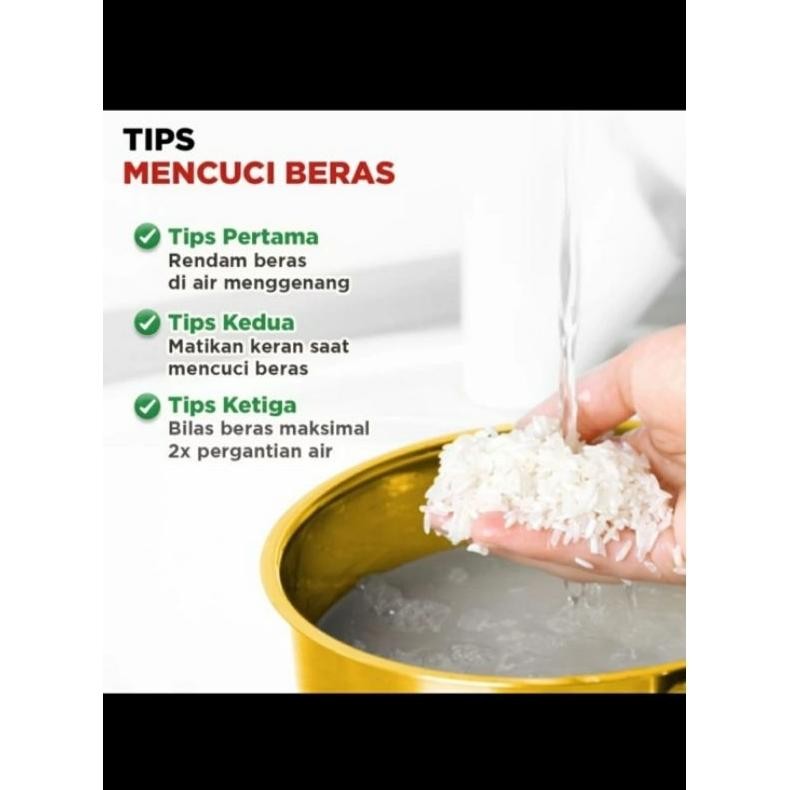 

Beras 5 Kg Rojolele Super Pulen Wangi Aroma Alami