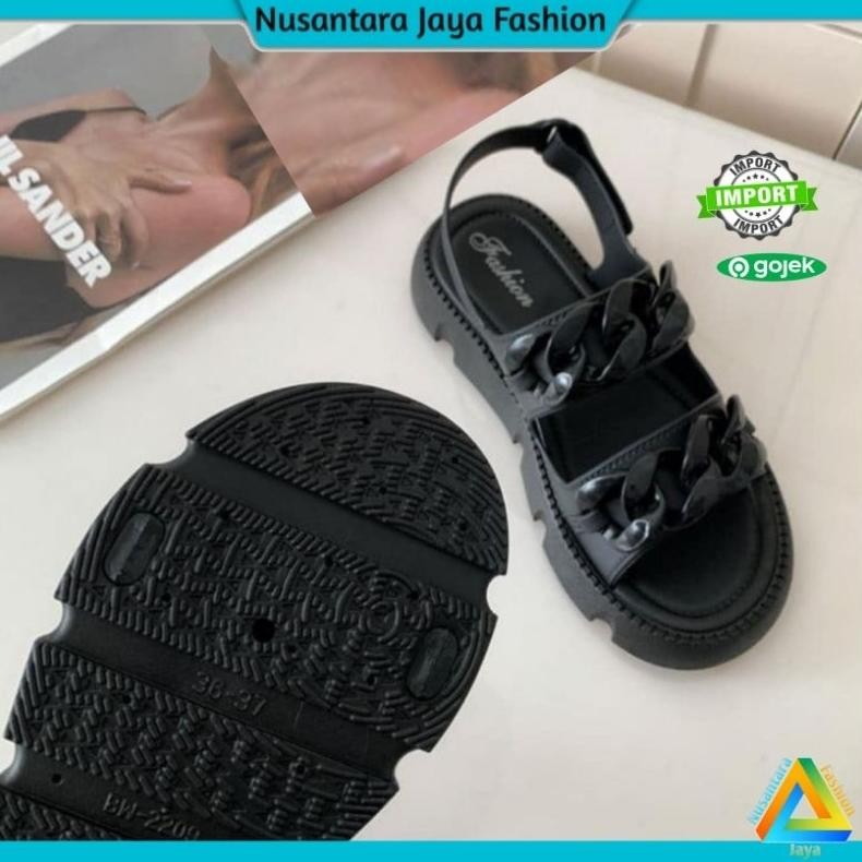 Salt 8.8 Balance Import  Sandal Gunung Wanita Veyya Wedges Rantai Terbaru 2312 Ad-77