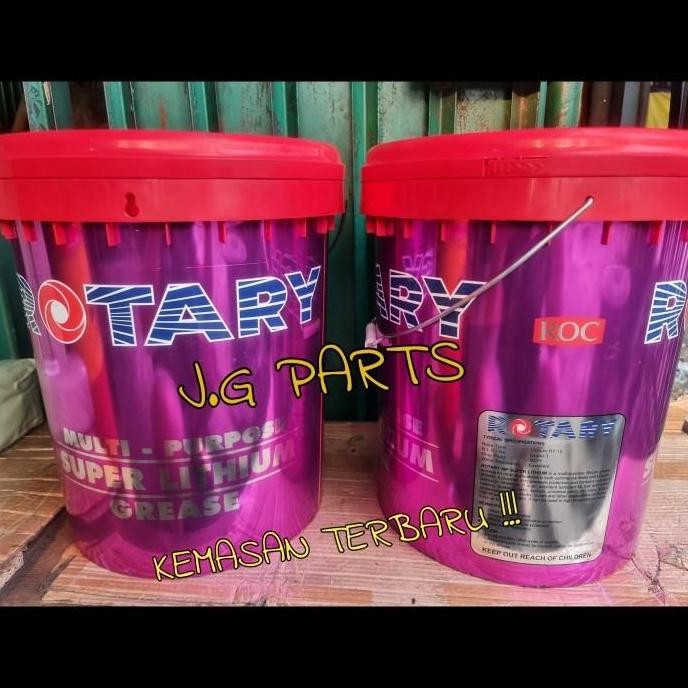 Gemuk Rotary - Lithium Mp Grease 350 LB Besar 1 Pail / 16 Kg