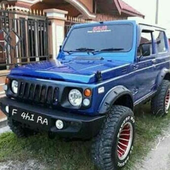 over fender mobil jimny katana model bulat 1set Hardtop