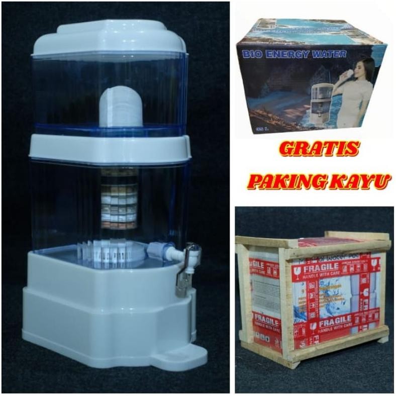 Bio Energy Water Purifier 35 liter mineral water pot, penyaring air Mentah Menjadi Air Minum