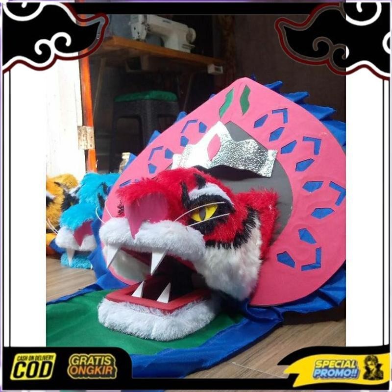 READY STOCK BARONGAN MACANAN MERAH LENGKAP