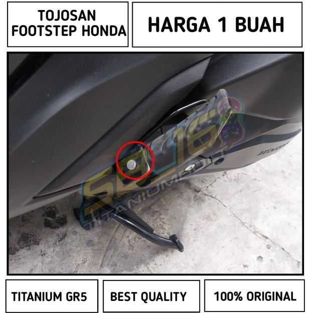 BAUT FOOTSTEP MATIC HONDA TITANIUM ASLI