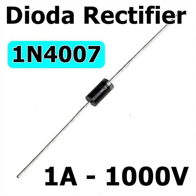 10Pcs Dioda In4007 1N 4007 In 4007 Dip Diode 1N4007 Allshop
