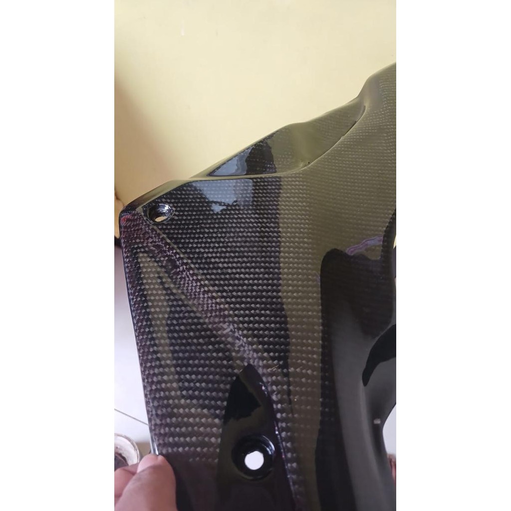 Cover Body Tengah Cb150r Old K15 Carbon Kevlar Asli New Carbon