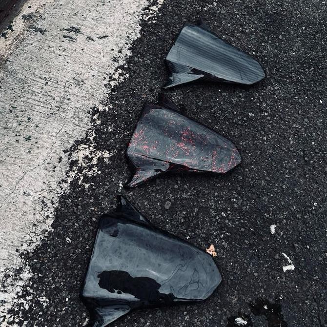 Dasi Buta Vario 160 Carbon Forged Kevlar Premium Original Honda New Carbon