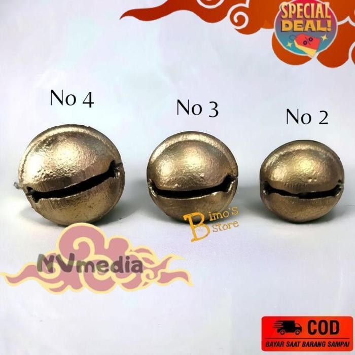 TERBAIK TODAY KRINCINGAN JARANAN ISI 20 KRINCINGAN GEDRUK ALUMUNIUM KLINTINGAN KERINCING KERINCINGAN