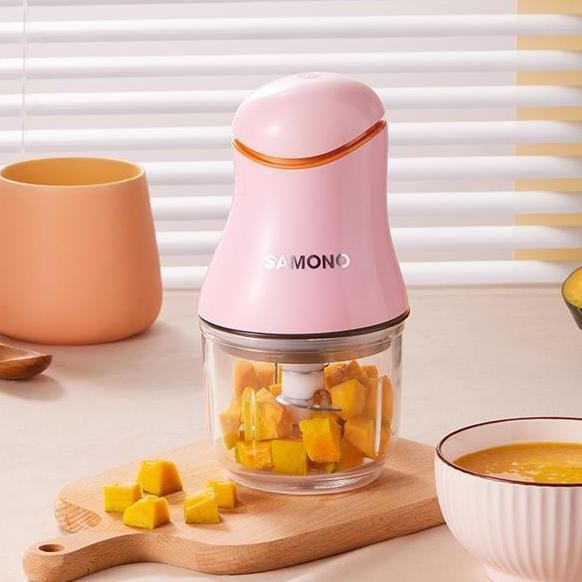 Best seller Food Chopper Kaca Mini Coper Blender Mpasi Bayi SAMONO SW099 Food Processor Elektrik - H
