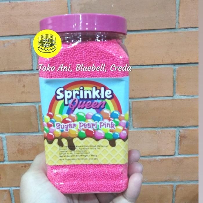 

TERBARU! Sprinkle pink nonpareils 500gr