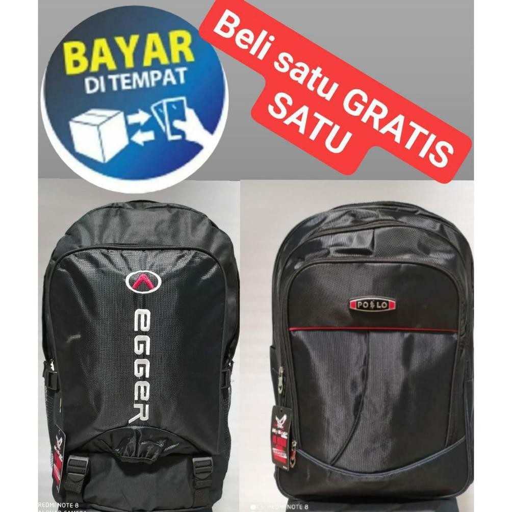 TAS POLLO BELI 1 GRATIS 1 (HARGA GROSIR) TAS RANSEL-TAS GENDONG-TAS SLEMPANG-TAS MURAH