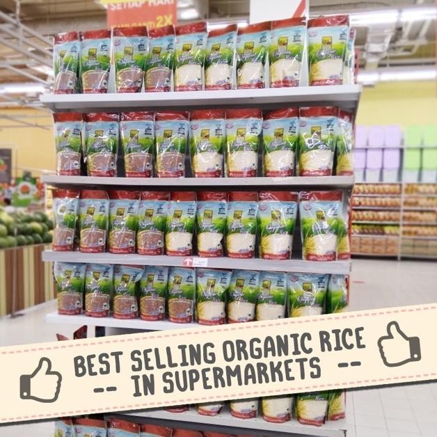 

Puregreen Beras Organik Beras Merah (Red Rice) 1 Kg | Organic Rice Untuk Diet