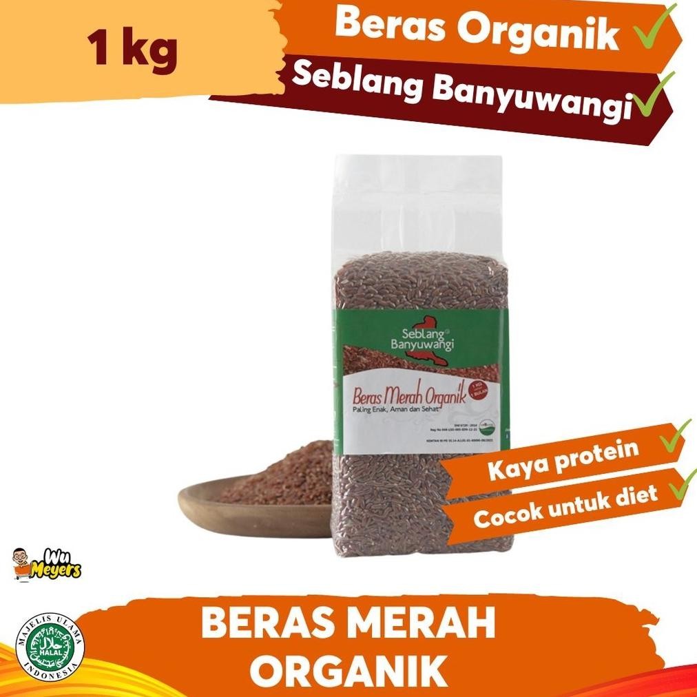 

Beras Merah Organik Seblang Banyuwangi 1Kg - Wumeyers Makassar