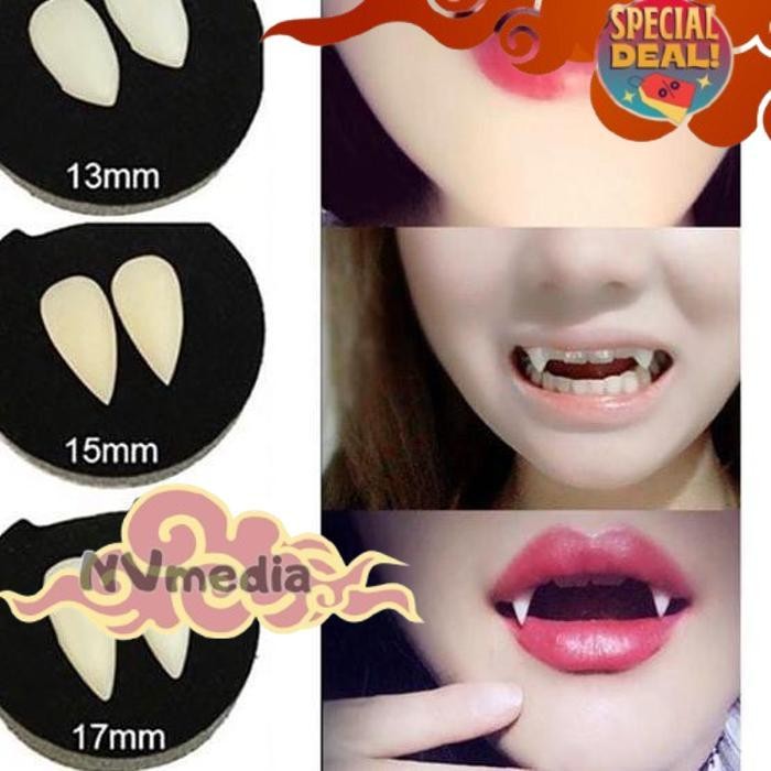 Terbaik Gigi Gingsul + Lem Gic Halloween