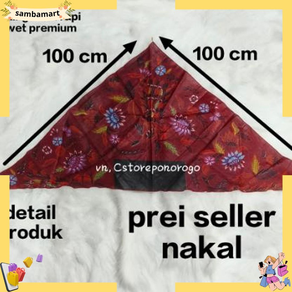 UDENG MADURA-SEGIEMPAT-SEGITIGA-udeng-sakera K3- 40