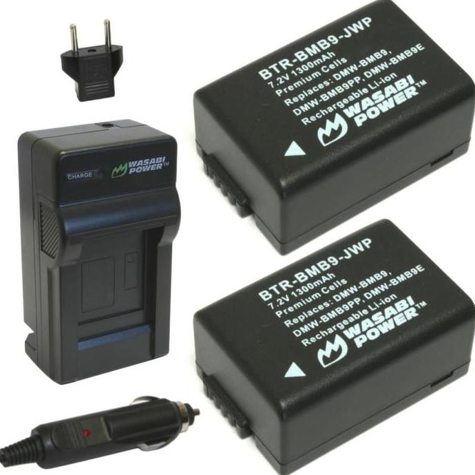 TERLARIS - Wasabi Power Battery for Panasonic DMW-BMB9 BMB9E FZ8 FZ00 FZ0