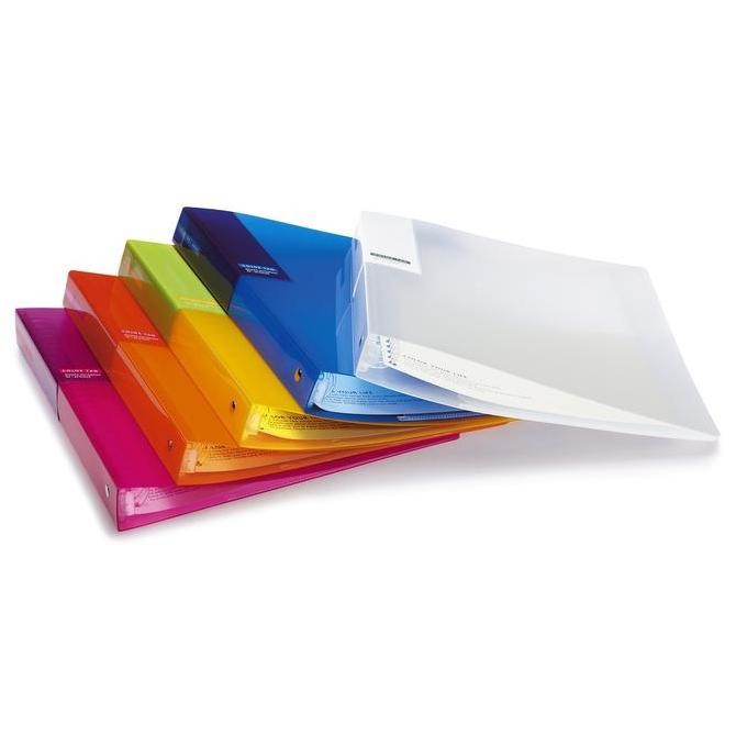 TERBARU - Kokuyo Binder Color Tag Bi-COLOR Plastic Ring - B