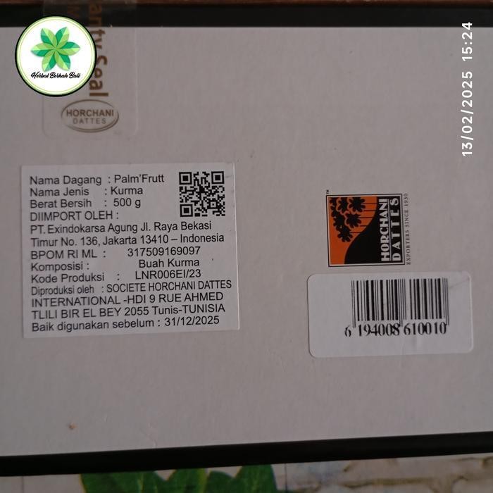 

ES kurma palm fruit 500 gr