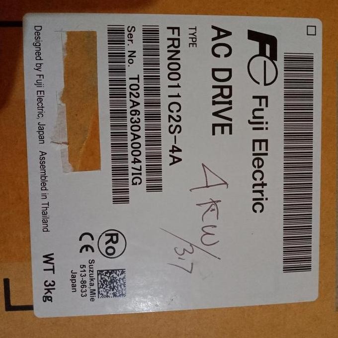 TERMURAH - inverter Fuji frenic-mini 3,7kw sampai 4kw 3pase 380v / FRN0011C2S-4A