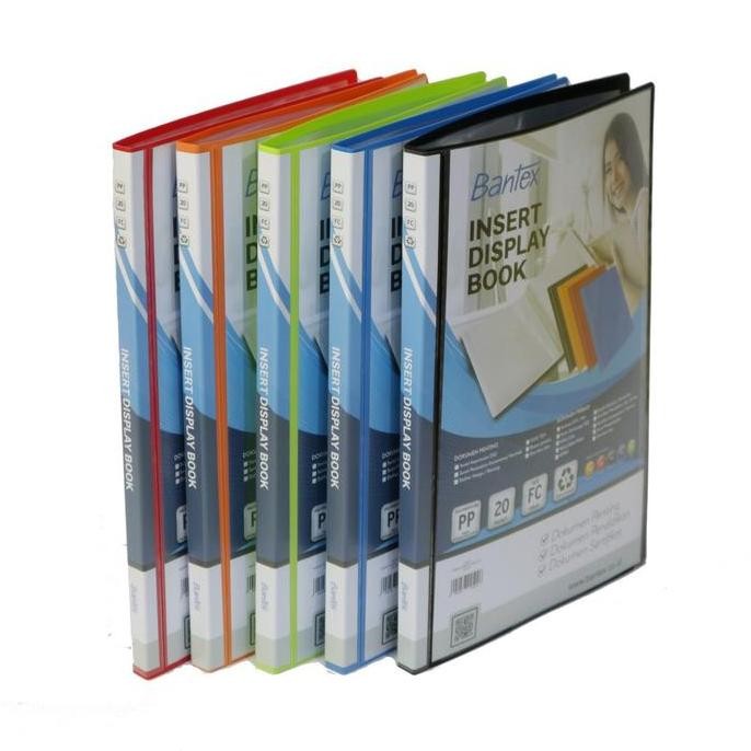 

PROMO DISKON - Bantex Insert Display Book PP Folio 40 pockets #8I