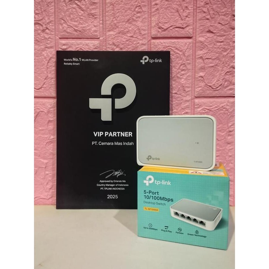 TERLARIS - (4 Pcs) TP LINK TP-LINK TL-SF00D Port Switch Hub (4 Pcs)