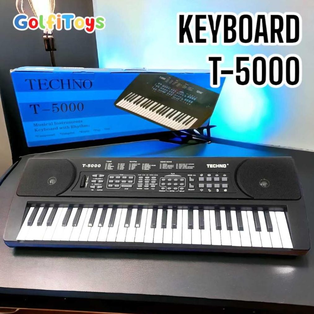 Alat Musik / Keyboard Musik / Keyboard / Piano / Keyboard Techno T-5000