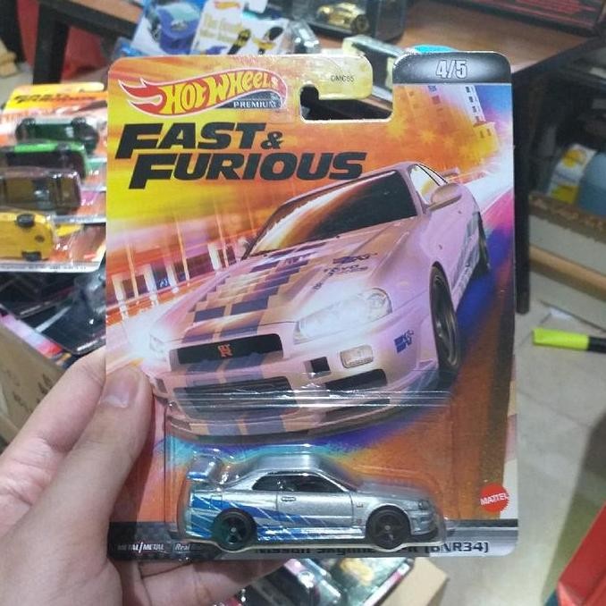Hot Wheels skyline r34 premium