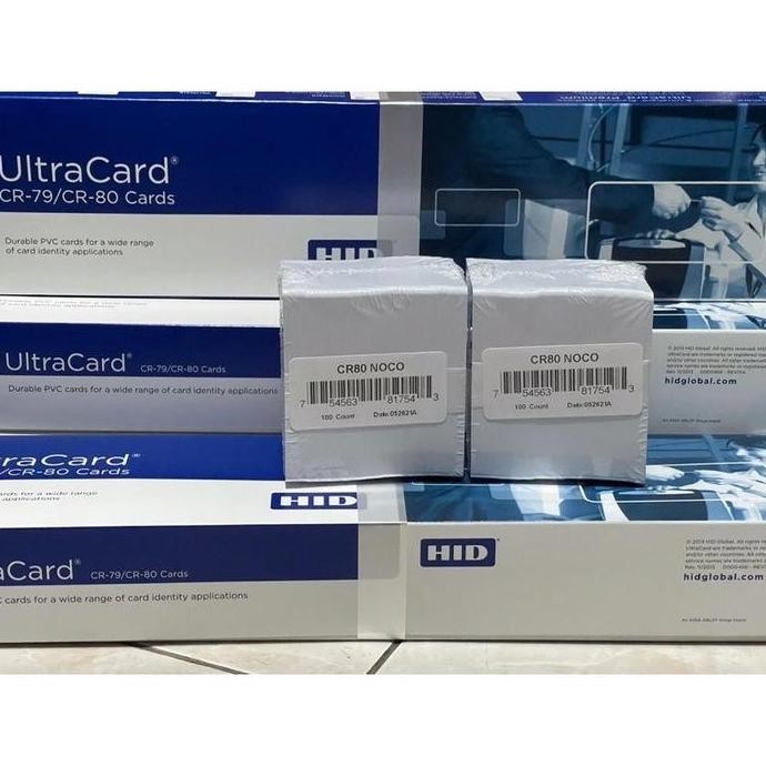 TERBARU - Kartu ultracard hid noco cr80/blank card pvc/id card/pvc noco glossy