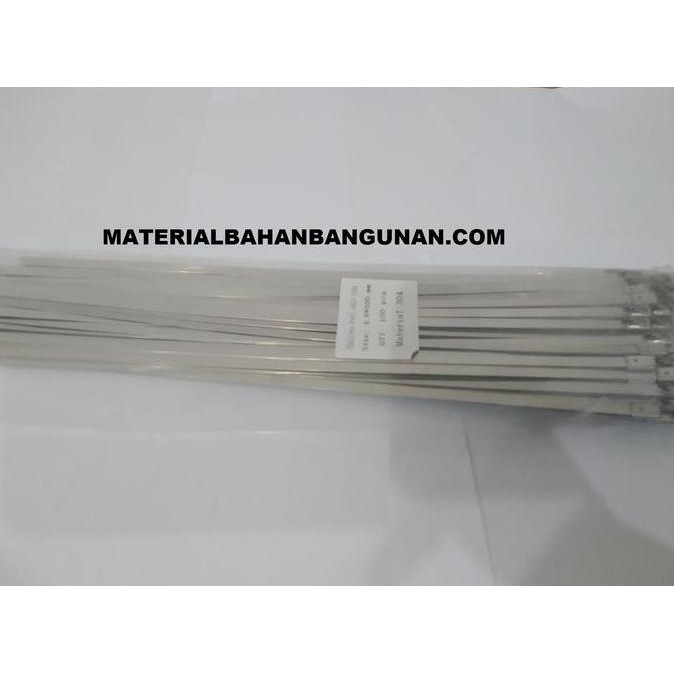 

TERLARIS - Cable Ties Stainless 4.6 x 20 mm Tali Tis Anti Karat Band It 00 buah