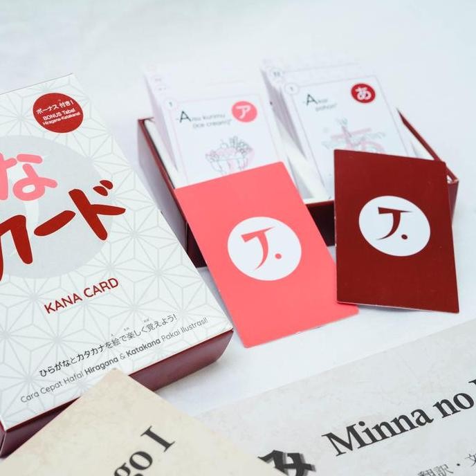 

Kana Card - Hafal Huruf Jepang Pake Illustrasi Kualitas Terbaik Harga Termurah