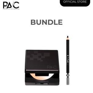 [Bundle] Pac Two Way Cake 02 Ochre New Free Eye Brow 01