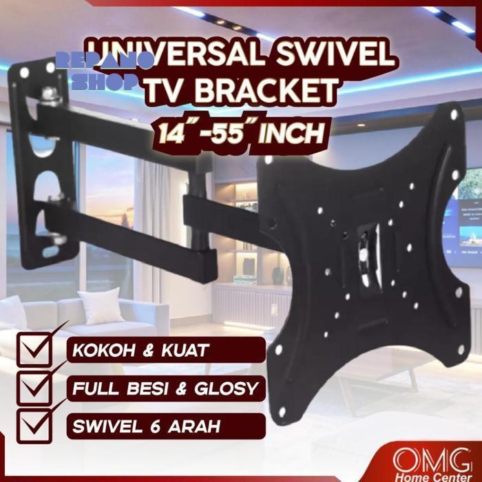 jg-56 Or42 BRACKET SWIVEL TV LED 14 17 19 20 22 24 27 32 40 43 Inch Universal Smart TV Digital LCD B