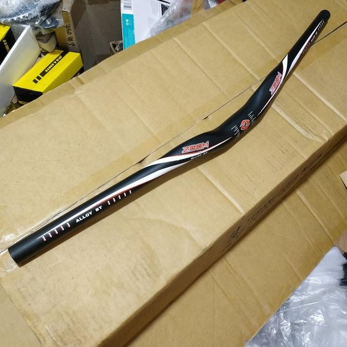 Promo stang mtb oversize 31.8 alloy zoom hitam COD
