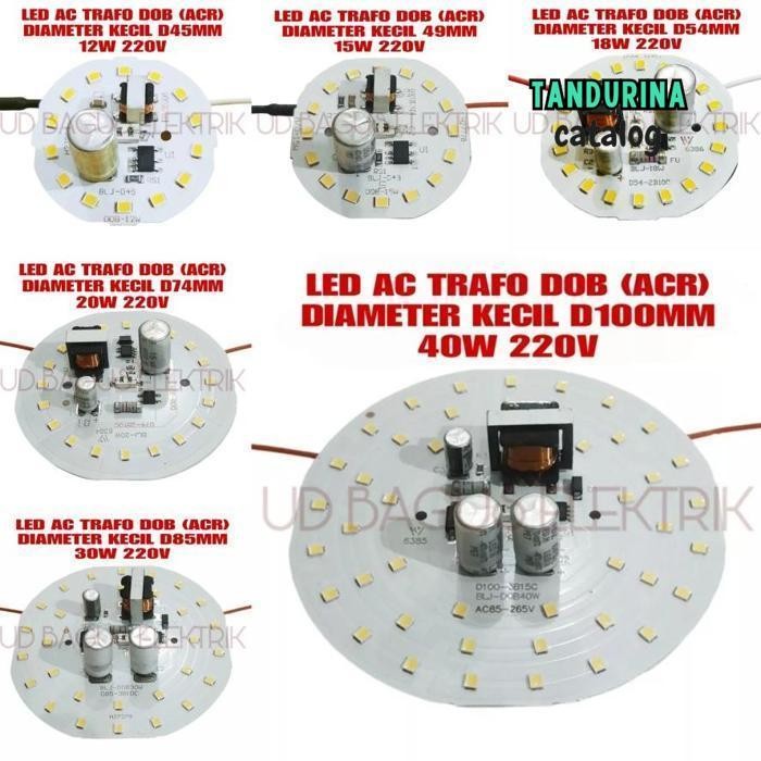 By05 gfd-6 PCB LED AC ACR DAN PREMIUM 3W SD 60W LENGKAP - PCB LED DC - PCB LED TRAFO - LED AC EKONOM