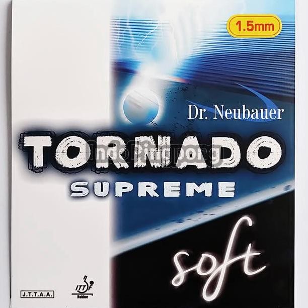 TERMURAH - Dr. Neubauer Tornado Supreme Soft 1.5 1.8 mm Short Pips Bintik Serang Pendek
