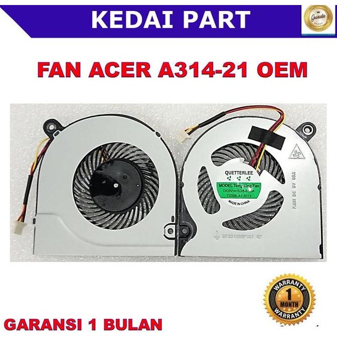 DF129>> Fan Acer Aspire A314-21 A314-22 A314-31 A314-32 A314-33 A315 A315-21