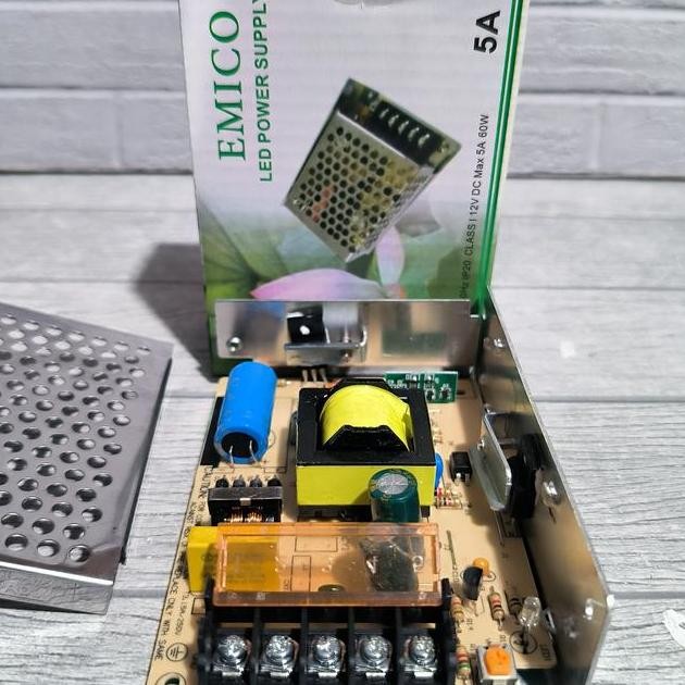 COD TRAFO 5A TRAVO 5 AMPERE 12VOLT (LISTRIK LAMPU RUMAH TANGGA KANTOR HIASAN )