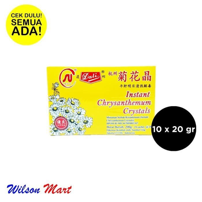 

SNS SU BRAND DALI INSTANT CHRYSANTHEMUM CRYSTALS ISI 10 SACHETS X 20 GRAM