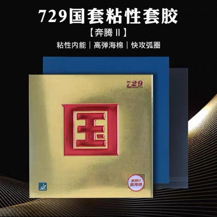 SPID Table Tennis Pingpong Rubber 729 Friendship Battle II National