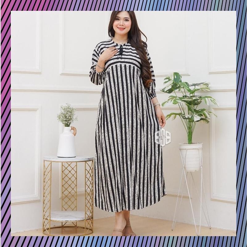 Promo Gamis Salur Rayon Busui LD 120 Super Premium By Aisyah Fashion AZP-71