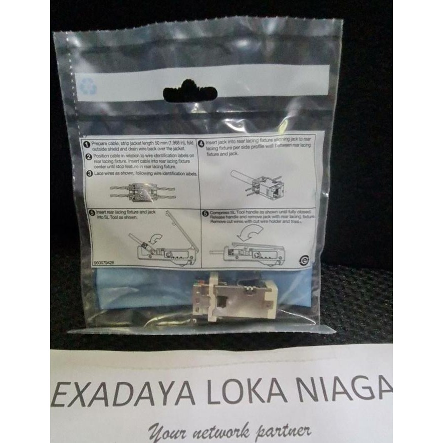 DF176 - AMP Modular Cat.6A Shielded / Modular Stp Cat6A Commscope 2153449-1