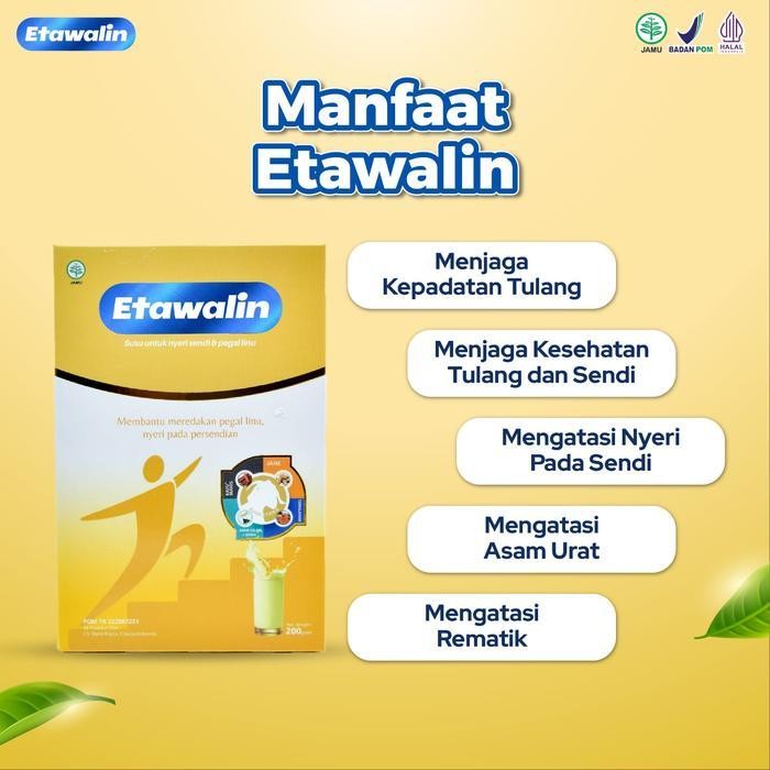 

SNS Etawalin Susu Etawa Original Bantu Jaga Kesehatan Tulang dan Sendi Paket 5 Box