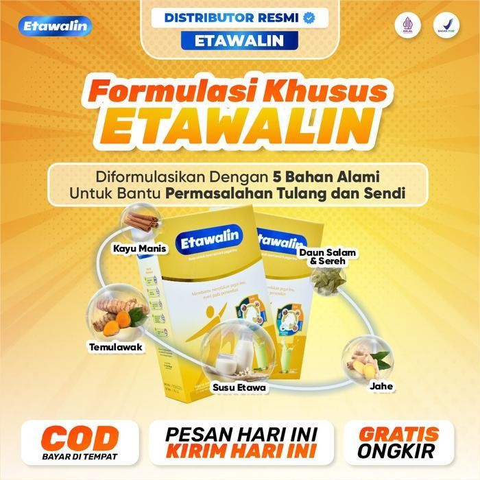 

SNS [BIG PROMO] ETAWALIN PAKET 2 BOX | ASLI & BPOM | ORIGINAL RESMI | Minuman Susu Bubuk Kambing Etawa Dengan Bahan Rempah Pilihan | Susu Keluarga Tulan dan Sendi