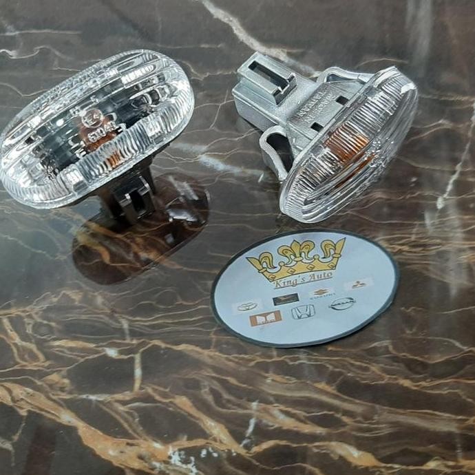TERLARIS - LAMPU SAMPING ESCUDO .6 2004 KRISTAL SEPASANG