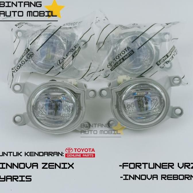 TERMURAH - lampu Kabut/Innova Zenix/Foglamp LED Innova Reborn/Fortuner VRZ/Yaris