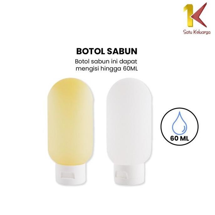 [COD] SK C852 Botol Travel Portable Tempat Sabun Cair Lotion Travelling