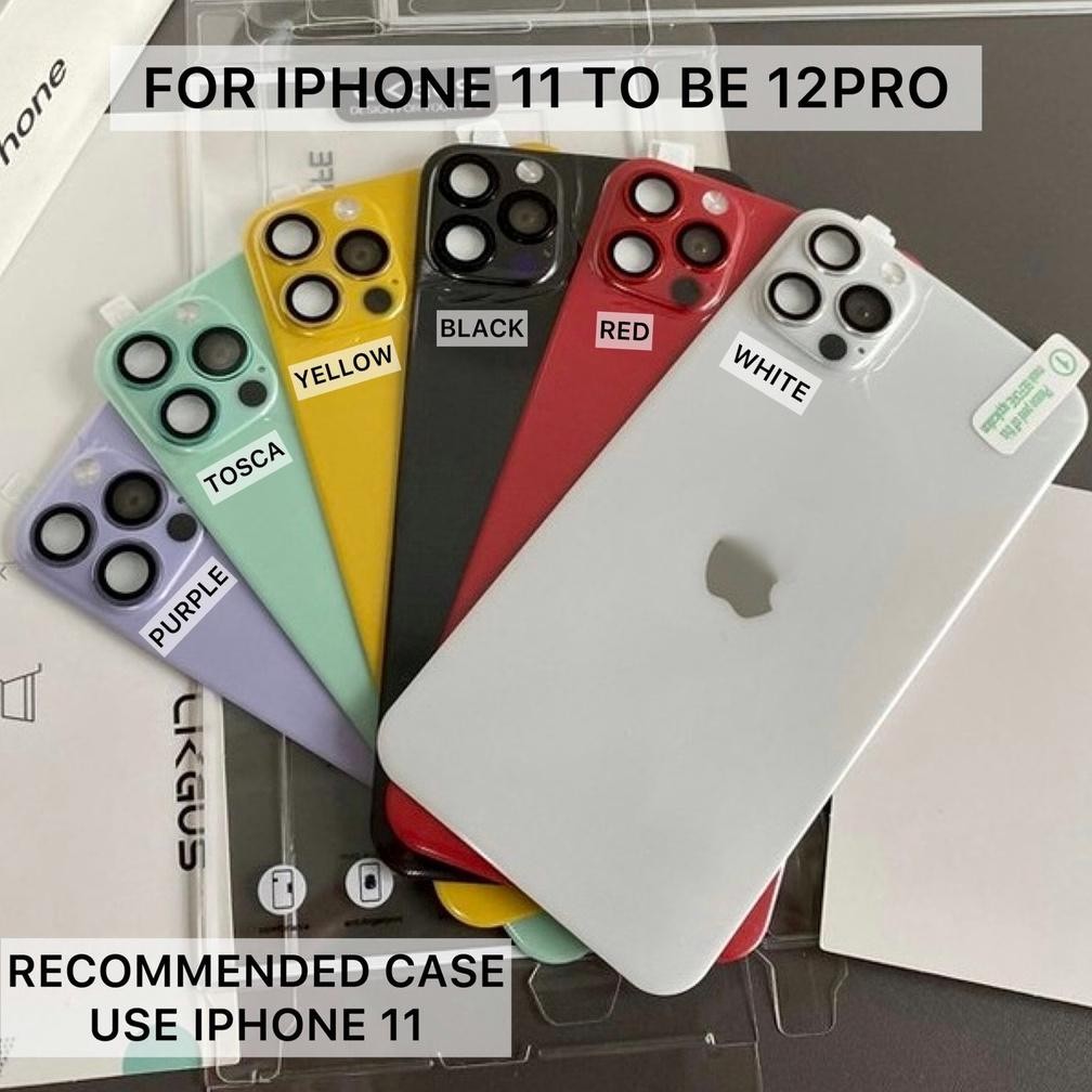 Limited - IPHONE X XS XR XS MAX 11 12 FAKE BACK CAMERA CHANGE TO IPHONE 11 11 PRO 11 PRO MAX 12 PRO 