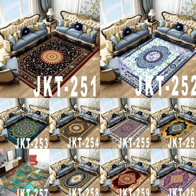 TERLARIS - Karpet Lantai Polyproperlyne Karpet Turkey New Motif | Ediz8