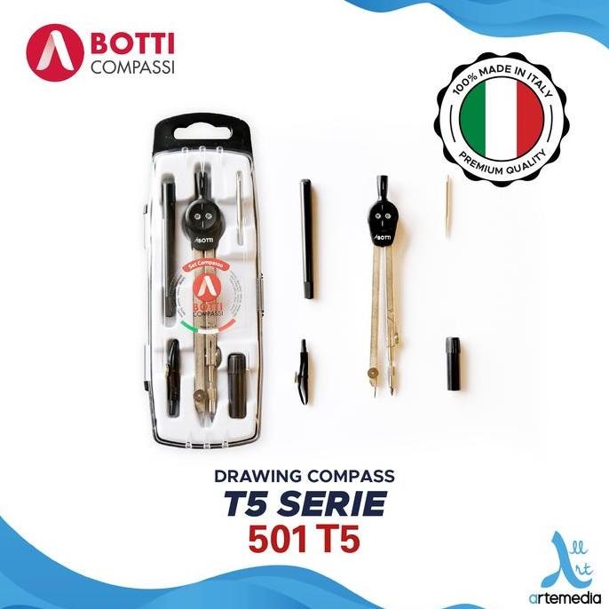 

NEW Jangka Botti Design Compass 501 T5 Series Set